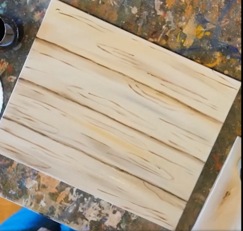 wood grain panting